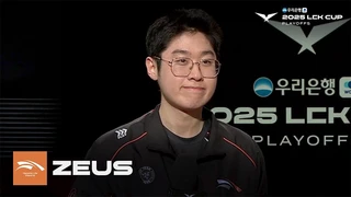 [VIETSUB] Phỏng Vấn HLE Zeus - 2025 LCK CUP PLAYOFFS R1 [T1 vs HLE]
