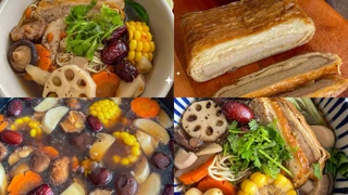 Mì tiềm chay chuẩn vị nhà nấu - Ăn chay ngon