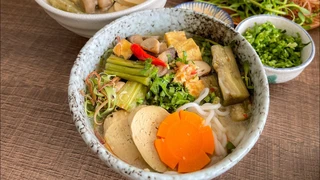 Cách làm Bún Mắm Chay