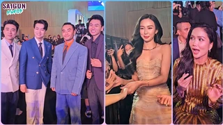 Toàn cảnh thảm đỏ iContent Awards - Thùy Tiên, H'Hen Niê, Khoai Lang Thang, Ninh Dương Story gặp gỡ