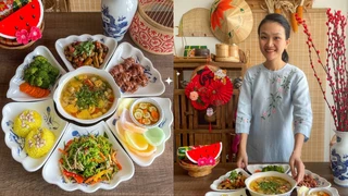 Mâm cúng chay 6 món ngày Tết - Mâm cúng ông Táo