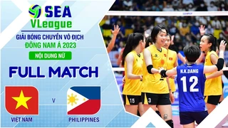 FULL HD | Việt Nam - Philippines | Nội dung nữ | Chặng 1 | Giải bóng chuyền SEA V.League 2023 (P66.6)