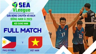 FULL HD | Philippines - Việt Nam | Nội dung nam | Chặng 2 | Giải bóng chuyền SEA V.League 2023 (P73.12)