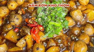Món chay mỗi ngày tập 2 - Nấm rơm kho thơm - Món kho ăn hao cơm ngon lắm