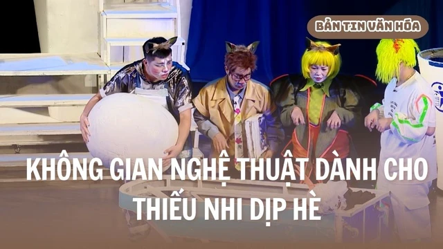 Không gian nghệ thuật dành cho thiếu nhi dịp hè