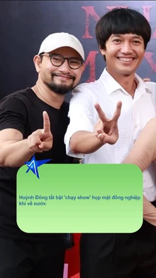 Huỳnh Đông tất bật 'chạy show' họp mặt đồng nghiệp khi về nước