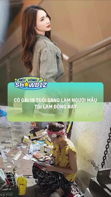 Cô gái 'gây sốt' khi sáng làm người mẫu, tối làm đồng nát'