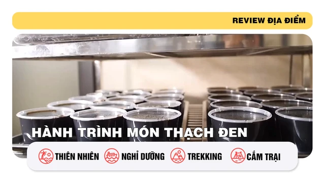 Hành trình món thạch đen