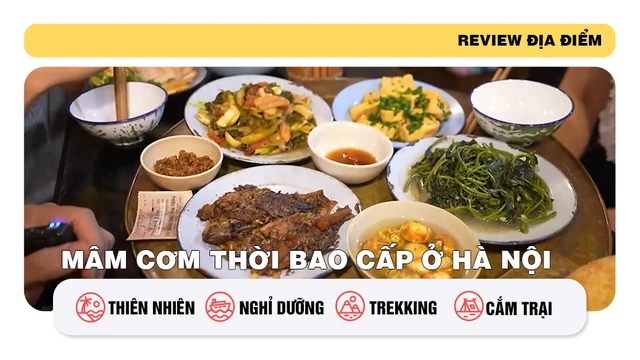 Mâm cơm thời bao cấp ở Hà Nội