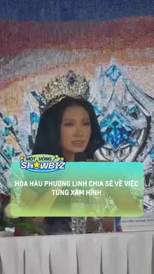 Hoa hậu Phương Linh nói về việc từng xăm hình