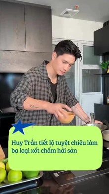 Huy Trần tiết lộ công thức bún Thái chay tốt cho sức khỏe