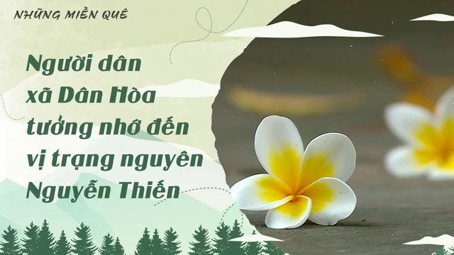 Người dân xã Dân Hòa tưởng nhớ vị trạng nguyên Nguyễn Thiến