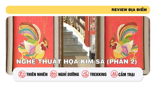 Nghệ thuật Họa Kim Sa (phần 2)