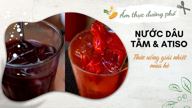 Nước dâu tằm và Nước atiso - Thức uống giải nhiệt mùa hè